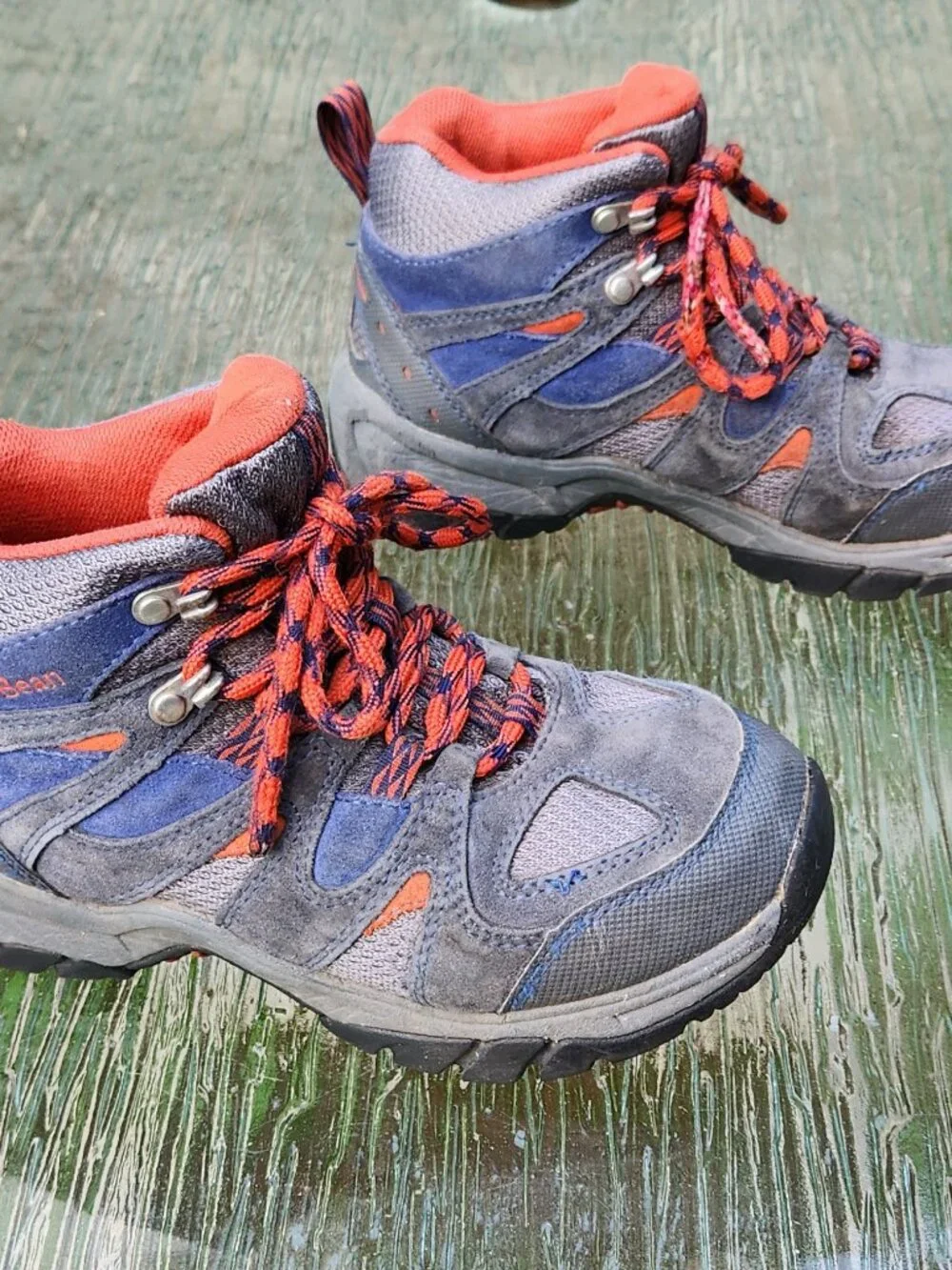 Youth Size 4 L.L. Bean Waterproof Hiking Boots